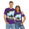 Have You Forgiven Your Ex?  Man on Bench Looking at Waves, Forgiving T-Shirt, Forgiveness, Relationship Healing Top #5005STS
