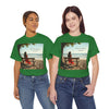 Have You Forgiven Your Ex?  Woman on Bench Looking at Waves, Forgiving T-Shirt, Forgiveness, Relationship Healing Top #5002STS