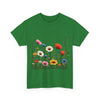 Wildflowers, Graphic T-Shirts for Women, Floral Shirt, Womens Short Sleeve, Ladies Graphic Tees #5109TTS