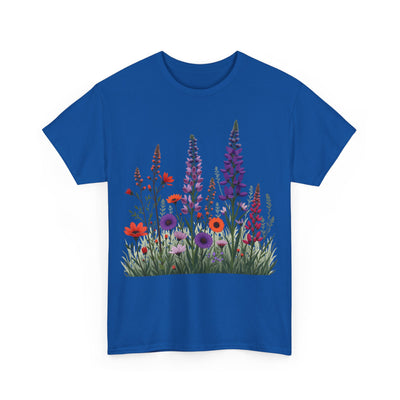 Wildflowers, Graphic T-Shirts for Women, Floral Shirt, Womens Short Sleeve, Ladies Graphic Tees #5125TTS