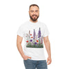 Wildflowers, Graphic T-Shirts for Women, Floral Shirt, Womens Short Sleeve, Ladies Graphic Tees #5125TTS