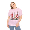 Wildflowers, Graphic T-Shirts for Women, Floral Shirt, Womens Short Sleeve, Ladies Graphic Tees #5123TTS