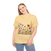 Wildflowers, Graphic T-Shirts for Women, Floral Shirt, Womens Short Sleeve, Ladies Graphic Tees #5109TTS