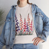 Wildflowers, Graphic T-Shirts for Women, Floral Shirt, Womens Short Sleeve, Ladies Graphic Tees #5118TTS