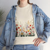 Wildflowers, Graphic T-Shirts for Women, Floral Shirt, Womens Short Sleeve, Ladies Graphic Tees #5104TTS