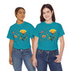 Wildflowers and a Yellow Rose, Graphic T-Shirts for Women, Floral Shirt, Womens Short Sleeve, Ladies Graphic Tees #5010TTS