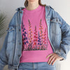 Wildflowers, Graphic T-Shirts for Women, Floral Shirt, Womens Short Sleeve, Ladies Graphic Tees #5118TTS