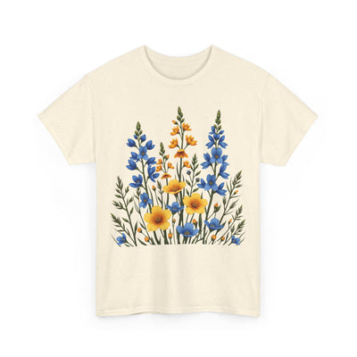 Wildflowers, Graphic T-Shirts for Women, Floral Shirt, Womens Short Sleeve, Ladies Graphic Tees #5121TTS