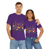 Wildflowers, Graphic T-Shirts for Women, Floral Shirt, Womens Short Sleeve, Ladies Graphic Tees #5113TTS