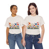 Wildflowers, Graphic T-Shirts for Women, Floral Shirt, Womens Short Sleeve, Ladies Graphic Tees #5112TTS
