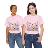 Wildflowers, Graphic T-Shirts for Women, Floral Shirt, Womens Short Sleeve, Ladies Graphic Tees #5109TTS