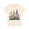 Wildflowers, Graphic T-Shirts for Women, Floral Shirt, Womens Short Sleeve, Ladies Graphic Tees #5125TTS