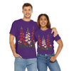 Wildflowers, Graphic T-Shirts for Women, Floral Shirt, Womens Short Sleeve, Ladies Graphic Tees #5123TTS