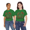 Wildflowers and Red Roses, Graphic T-Shirts for Women, Floral Shirt, Womens Short Sleeve, Ladies Graphic Tees #5035TTS