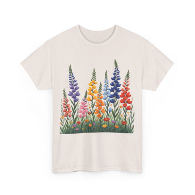 Wildflowers, Graphic T-Shirts for Women, Floral Shirt, Womens Short Sleeve, Ladies Graphic Tees #5120TTS