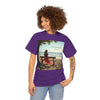 Have You Forgiven Your Ex?  Woman on Bench Looking at Waves, Forgiving T-Shirt, Forgiveness, Relationship Healing Top #5002STS