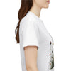 Wildflowers and White Roses, Graphic T-Shirts for Women, Floral Shirt, Womens Short Sleeve, Ladies Graphic Tees #5041TTS