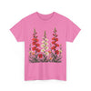 Wildflowers, Graphic T-Shirts for Women, Floral Shirt, Womens Short Sleeve, Ladies Graphic Tees #5123TTS