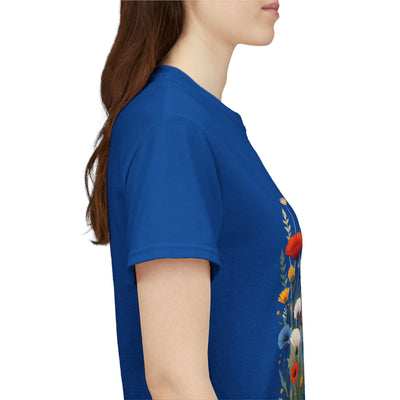 Wildflowers, Graphic T-Shirts for Women, Floral Shirt, Womens Short Sleeve, Ladies Graphic Tees #5108TTS
