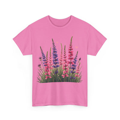 Wildflowers, Graphic T-Shirts for Women, Floral Shirt, Womens Short Sleeve, Ladies Graphic Tees #5119TTS