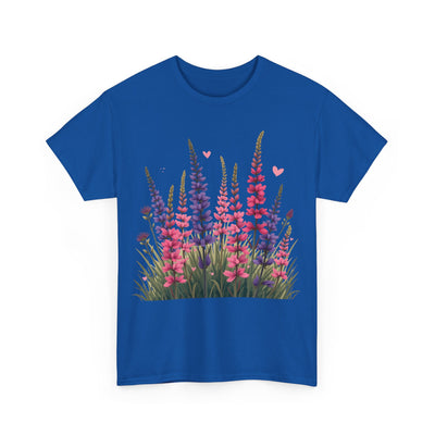 Wildflowers, Graphic T-Shirts for Women, Floral Shirt, Womens Short Sleeve, Ladies Graphic Tees #5119TTS