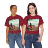 Have You Forgiven Your Ex?  Woman on Bench Looking at Waves, Forgiving T-Shirt, Forgiveness, Relationship Healing Top #5002STS