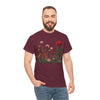 Wildflowers and a Red Rose, Graphic T-Shirts for Women, Floral Shirt, Womens Short Sleeve, Ladies Graphic Tees #5008TTS