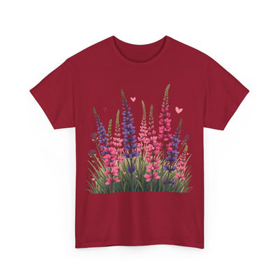 Wildflowers, Graphic T-Shirts for Women, Floral Shirt, Womens Short Sleeve, Ladies Graphic Tees #5119TTS