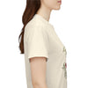 Wildflowers and Red Roses, Graphic T-Shirts for Women, Floral Shirt, Womens Short Sleeve, Ladies Graphic Tees #5127TTS
