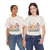 Wildflowers, Graphic T-Shirts for Women, Floral Shirt, Womens Short Sleeve, Ladies Graphic Tees #5115TTS