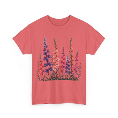 Wildflowers, Graphic T-Shirts for Women, Floral Shirt, Womens Short Sleeve, Ladies Graphic Tees #5118TTS