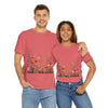 Wildflowers, Graphic T-Shirts for Women, Floral Shirt, Womens Short Sleeve, Ladies Graphic Tees #5104TTS