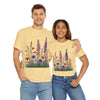 Wildflowers, Graphic T-Shirts for Women, Floral Shirt, Womens Short Sleeve, Ladies Graphic Tees #5125TTS