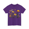 Wildflowers and a Yellow Rose, Graphic T-Shirts for Women, Floral Shirt, Womens Short Sleeve, Ladies Graphic Tees #5009TTS