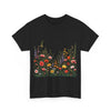Wildflowers, Graphic T-Shirts for Women, Floral Shirt, Womens Short Sleeve, Ladies Graphic Tees #5104TTS
