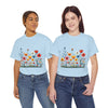 Wildflowers, Graphic T-Shirts for Women, Floral Shirt, Womens Short Sleeve, Ladies Graphic Tees #5115TTS