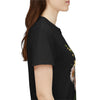 Wildflowers and Pink & Yellow Roses, Graphic T-Shirts for Women, Floral Shirt, Womens Short Sleeve, Ladies Graphic Tees #5136TTS