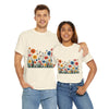 Wildflowers, Graphic T-Shirts for Women, Floral Shirt, Womens Short Sleeve, Ladies Graphic Tees #5112TTS