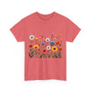 Wildflowers, Graphic T-Shirts for Women, Floral Shirt, Womens Short Sleeve, Ladies Graphic Tees #5114TTS