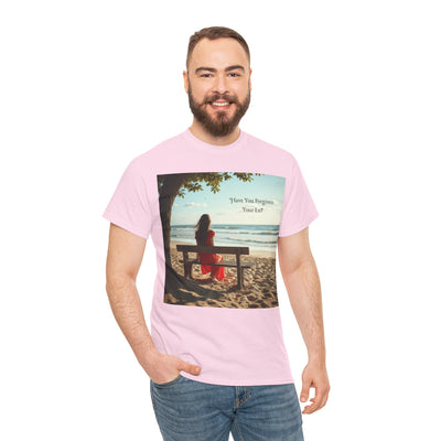 Have You Forgiven Your Ex?Woman on Bench Looking at Waves, Forgiving T-Shirt, Forgiveness, Relationship Healing Top #5002STS