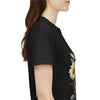 Wildflowers and Pink & Yellow Roses, Graphic T-Shirts for Women, Floral Shirt, Womens Short Sleeve, Ladies Graphic Tees #5145TTS