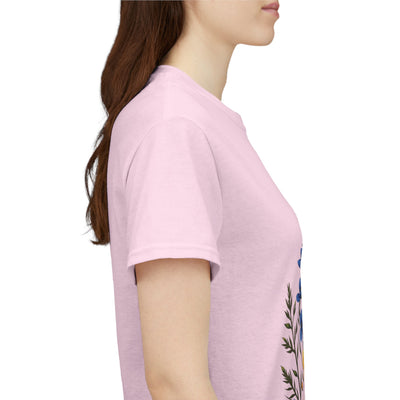 Wildflowers, Graphic T-Shirts for Women, Floral Shirt, Womens Short Sleeve, Ladies Graphic Tees #5121TTS