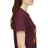 Wildflowers and Pink & Yellow Roses, Graphic T-Shirts for Women, Floral Shirt, Womens Short Sleeve, Ladies Graphic Tees #5148TTS