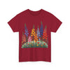 Wildflowers, Graphic T-Shirts for Women, Floral Shirt, Womens Short Sleeve, Ladies Graphic Tees #5120TTS