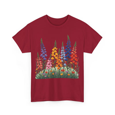 Wildflowers, Graphic T-Shirts for Women, Floral Shirt, Womens Short Sleeve, Ladies Graphic Tees #5120TTS