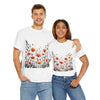 Wildflowers, Graphic T-Shirts for Women, Floral Shirt, Womens Short Sleeve, Ladies Graphic Tees #5102TTS