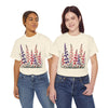Wildflowers, Graphic T-Shirts for Women, Floral Shirt, Womens Short Sleeve, Ladies Graphic Tees #5118TTS