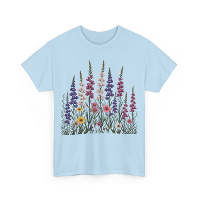 Wildflowers, Graphic T-Shirts for Women, Floral Shirt, Womens Short Sleeve, Ladies Graphic Tees #5124TTS