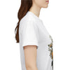 Wildflowers and Pink & Yellow Roses, Graphic T-Shirts for Women, Floral Shirt, Womens Short Sleeve, Ladies Graphic Tees #5143TTS