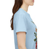 Wildflowers and Pink & Yellow Roses, Graphic T-Shirts for Women, Floral Shirt, Womens Short Sleeve, Ladies Graphic Tees #5149TTS